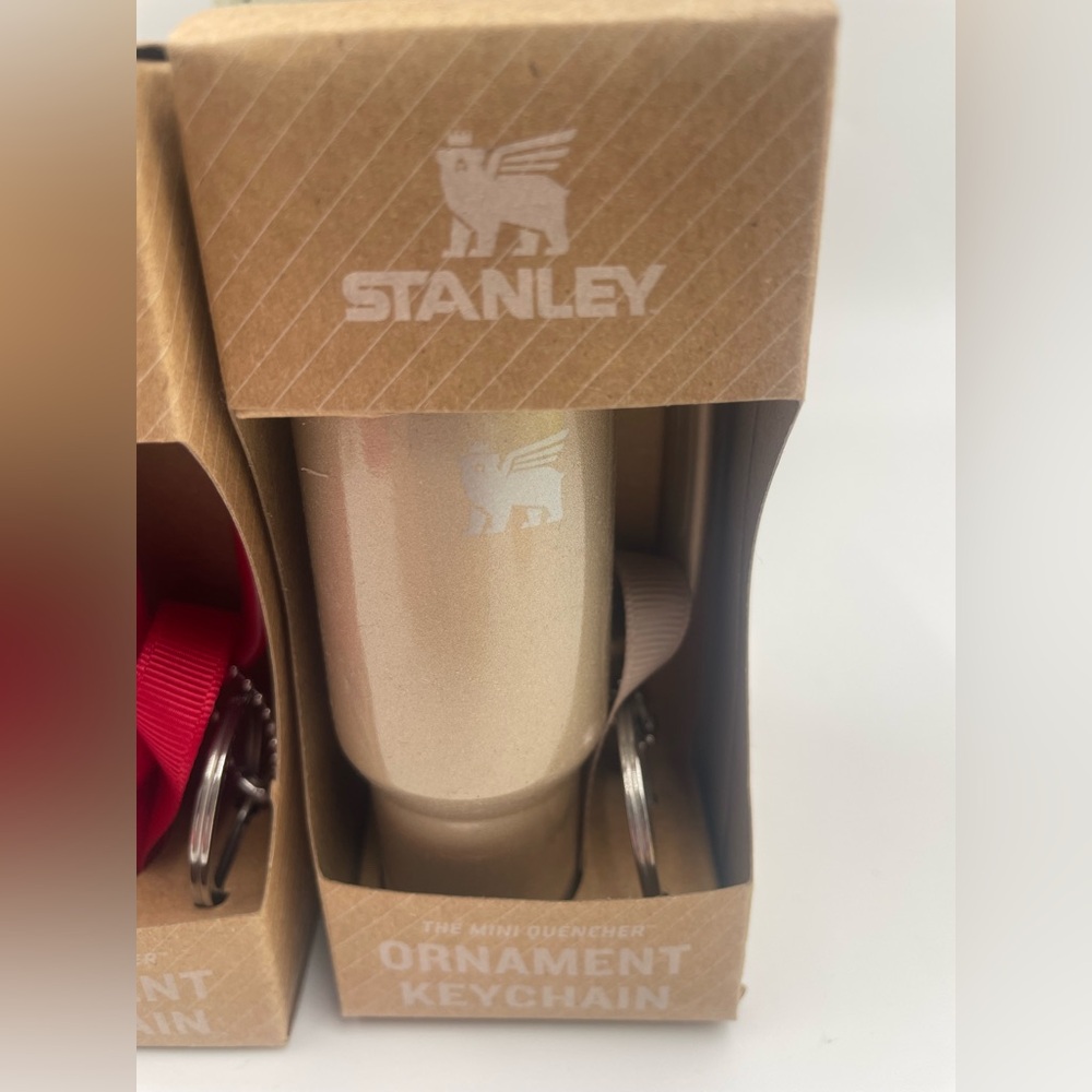 Stanley Key Chain/Bag Charm Gold